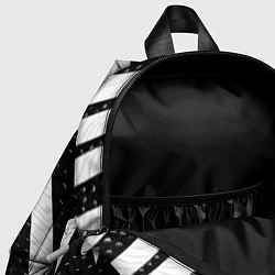 Детский рюкзак Зебра под дождем, цвет: 3D-принт — фото 2