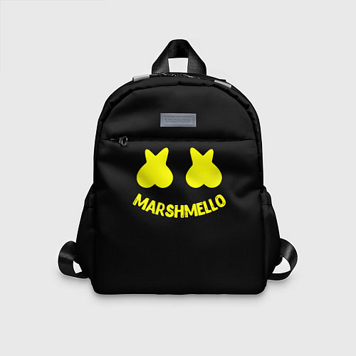 Детский рюкзак Christopher Comstock yellow logo / 3D-принт – фото 1