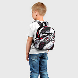 Детский рюкзак Череп и стальные кости, цвет: 3D-принт — фото 2