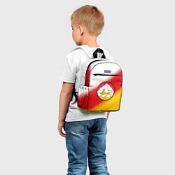 Детский рюкзак Герб Осетии на фоне, цвет: 3D-принт — фото 2