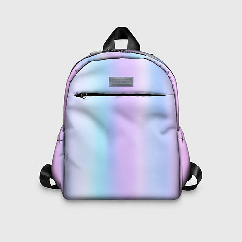 Детский рюкзак Градиент матовый светлый / 3D-принт – фото 1