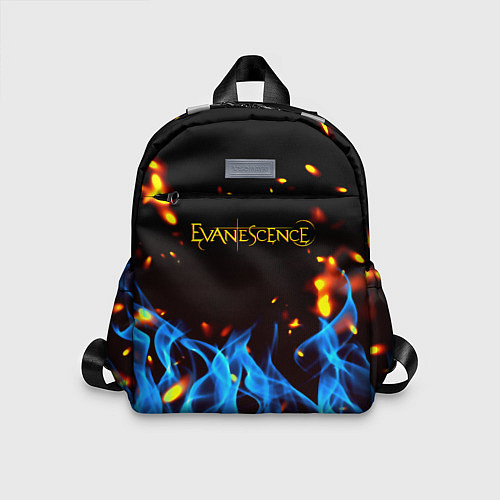 Детский рюкзак Evanescence огонь рок группа / 3D-принт – фото 1