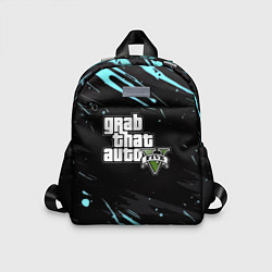 Детский рюкзак GTA5 краски абстрактные, цвет: 3D-принт