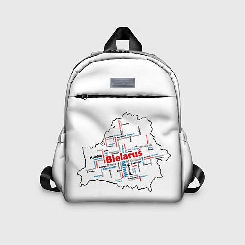Детский рюкзак Города Беларуси / 3D-принт – фото 1