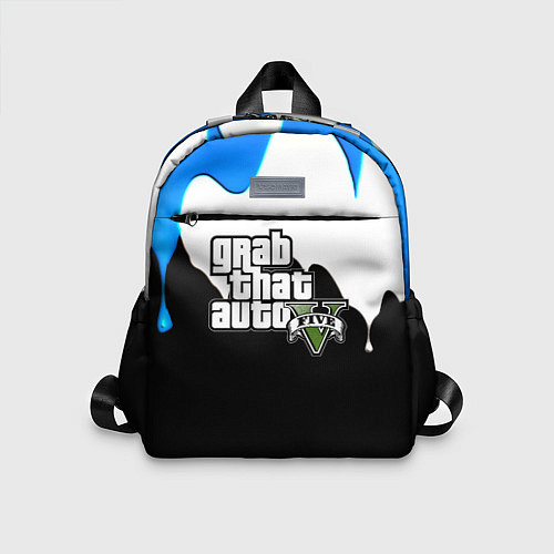 Детский рюкзак GTA 5 краски гейм / 3D-принт – фото 1