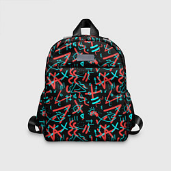 Детский рюкзак Цветные геометрические каракули