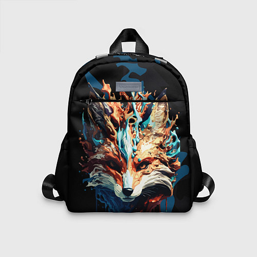Детский рюкзак Живописный лис / 3D-принт – фото 1