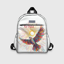 Детский рюкзак Голубь мира, цвет: 3D-принт