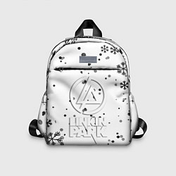 Детский рюкзак Linkin park текстура зима рок, цвет: 3D-принт