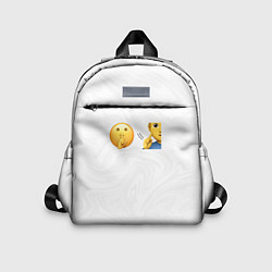Детский рюкзак Мьюнинг эмодзи, цвет: 3D-принт