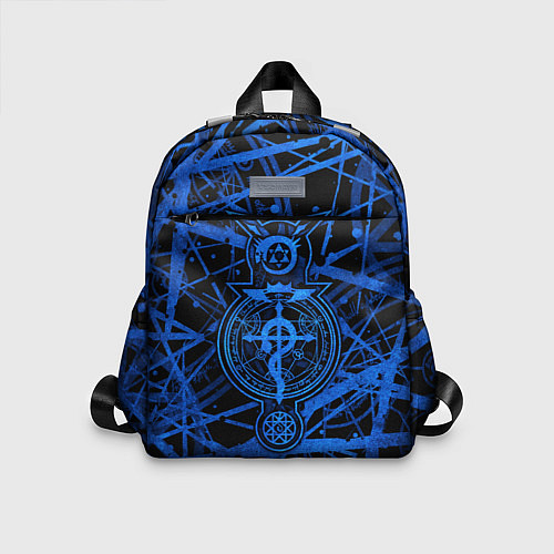 Детский рюкзак Fullmetal Alchemist - symbols / 3D-принт – фото 1