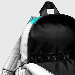 Детский рюкзак Citroen краски голубой, цвет: 3D-принт — фото 2