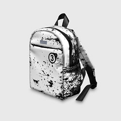 Детский рюкзак Half life краски текстура, цвет: 3D-принт — фото 2