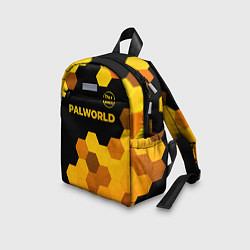 Детский рюкзак Palworld - gold gradient посередине, цвет: 3D-принт — фото 2