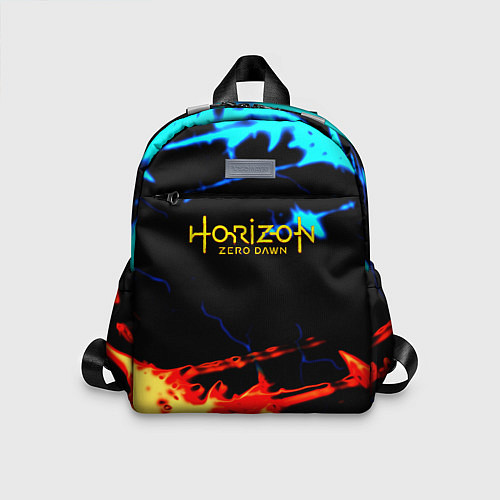 Детский рюкзак Horizon zero dawn огонь и лёд / 3D-принт – фото 1