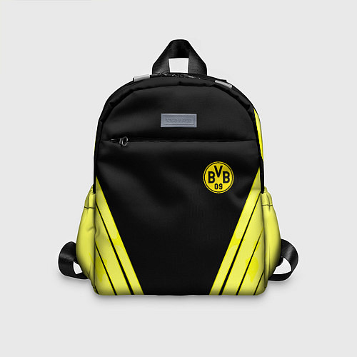 Детский рюкзак Borussia geometry yellow / 3D-принт – фото 1