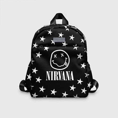 Детский рюкзак Nirvana stars steel / 3D-принт – фото 1
