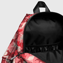 Детский рюкзак Розовый кошачий комуфляж, цвет: 3D-принт — фото 2