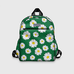 Детский рюкзак Ромашки поле из цветов, цвет: 3D-принт