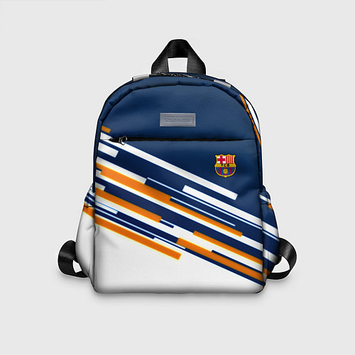 Детский рюкзак Реал мадрид текстура футбол спорт / 3D-принт – фото 1