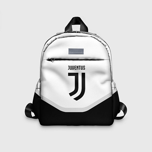Детский рюкзак Juventus black geometry sport / 3D-принт – фото 1