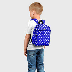 Детский рюкзак Роблокс паттерн мобайл, цвет: 3D-принт — фото 2