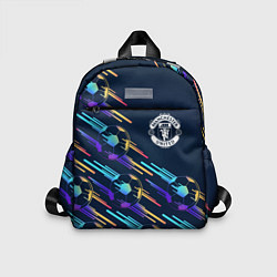 Детский рюкзак Manchester United градиентные мячи, цвет: 3D-принт