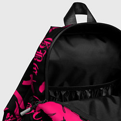 Детский рюкзак Lil peep pink steel rap, цвет: 3D-принт — фото 2