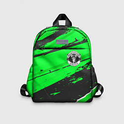 Детский рюкзак Manchester United sport green, цвет: 3D-принт