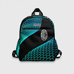 Детский рюкзак AC Milan football net, цвет: 3D-принт