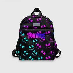 Детский рюкзак Fortnite x Marshmello neon pattern