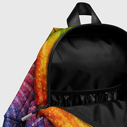 Детский рюкзак Радужные узоры яркие, цвет: 3D-принт — фото 2