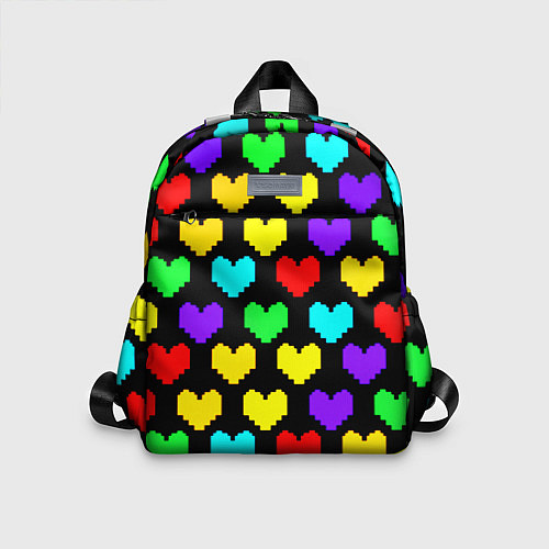 Детский рюкзак Undertale heart pattern / 3D-принт – фото 1