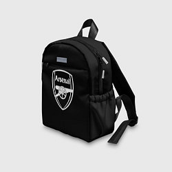 Детский рюкзак Arsenal fc белое лого, цвет: 3D-принт — фото 2