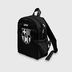 Детский рюкзак Barcelona fc club белое лого, цвет: 3D-принт — фото 2