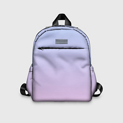 Детский рюкзак Градиент лавандовый, цвет: 3D-принт