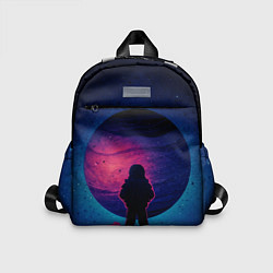 Детский рюкзак Одинокий космонавт, цвет: 3D-принт