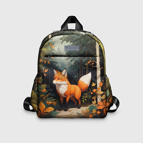 Детский рюкзак Лисёнок на лесной прогулке / 3D-принт – фото 1