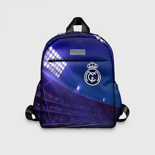 Детский рюкзак Real Madrid ночное поле / 3D-принт – фото 1