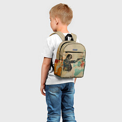 Детский рюкзак Джон Уик в стиле гранж, цвет: 3D-принт — фото 2