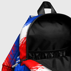 Детский рюкзак Триколор штрихи красок, цвет: 3D-принт — фото 2