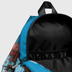 Детский рюкзак Фантастический парящий дом, цвет: 3D-принт — фото 2