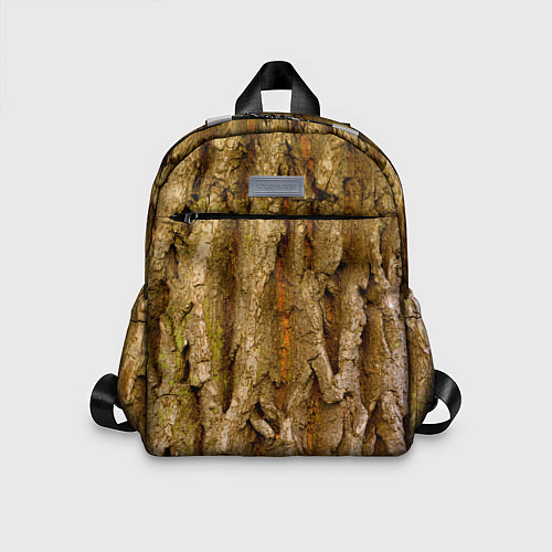 Детский рюкзак Кора дерева текстура / 3D-принт – фото 1