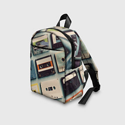 Детский рюкзак Ретро аудио кассеты, цвет: 3D-принт — фото 2
