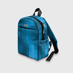 Детский рюкзак Minecraft water cubes, цвет: 3D-принт — фото 2