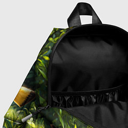 Детский рюкзак Покемон Пикачу среди зеленой травы, цвет: 3D-принт — фото 2