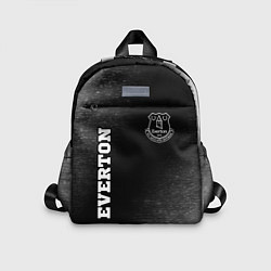 Детский рюкзак Everton sport на темном фоне вертикально, цвет: 3D-принт