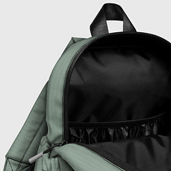 Детский рюкзак Светлый серо-зелёный текстурированный, цвет: 3D-принт — фото 2