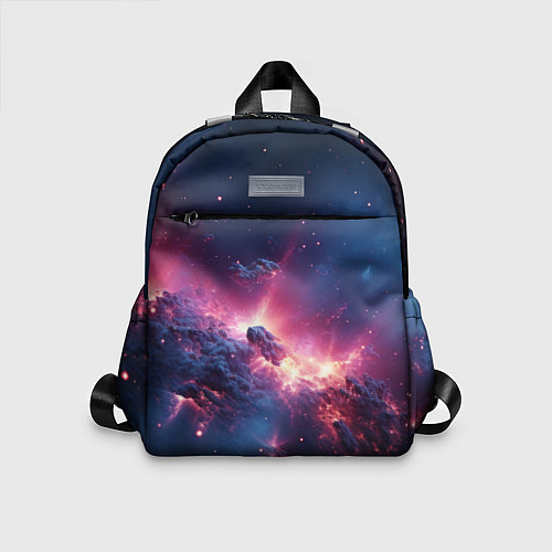 Детский рюкзак Взрыв в космосе / 3D-принт – фото 1