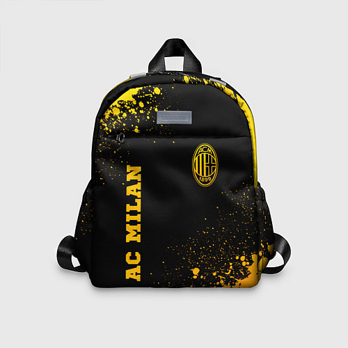 Детский рюкзак AC Milan - gold gradient вертикально / 3D-принт – фото 1